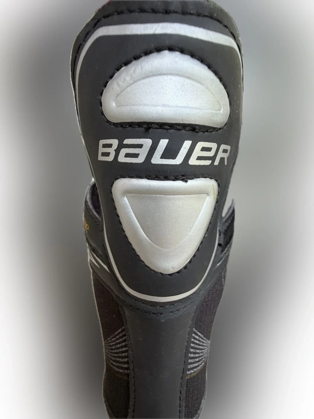 Bauer Kids Black and White Ice Hockey Skates - size 4